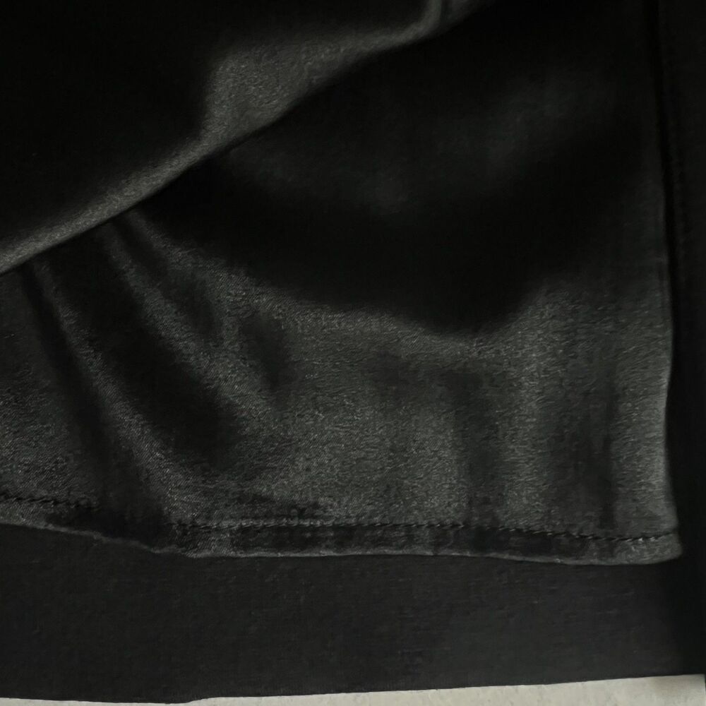 Eileen Fisher Dress M Black Stretch Ponte Minimalist Sleeveless NWT - Picture 7 of 12